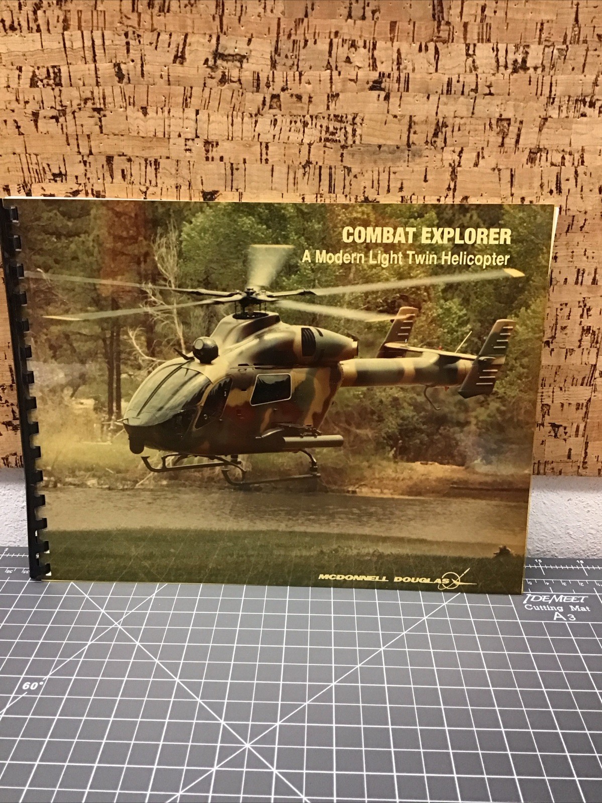 McDonnell Douglas Combat Explorer Light Twin Helicopter Bound Manual New ER-3