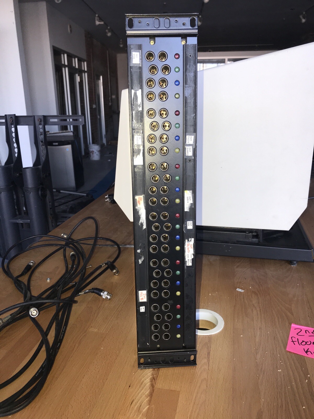 ADC CV-6-N75S Loaded Patchbay