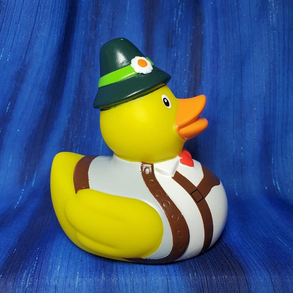 Sepp Rubber Duck from Schnabels Oktoberfest Bavaria Germany