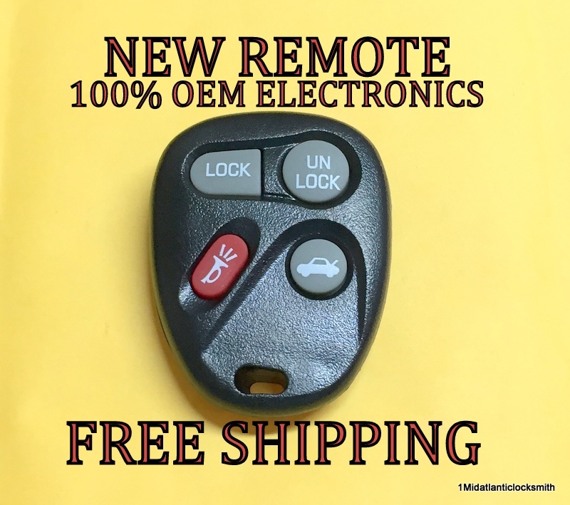 NEW GM CHEVY BUICK PONTIAC OLDS KEYLESS ENTRY REMOTE FOB TRANSMITTER L2C0005T