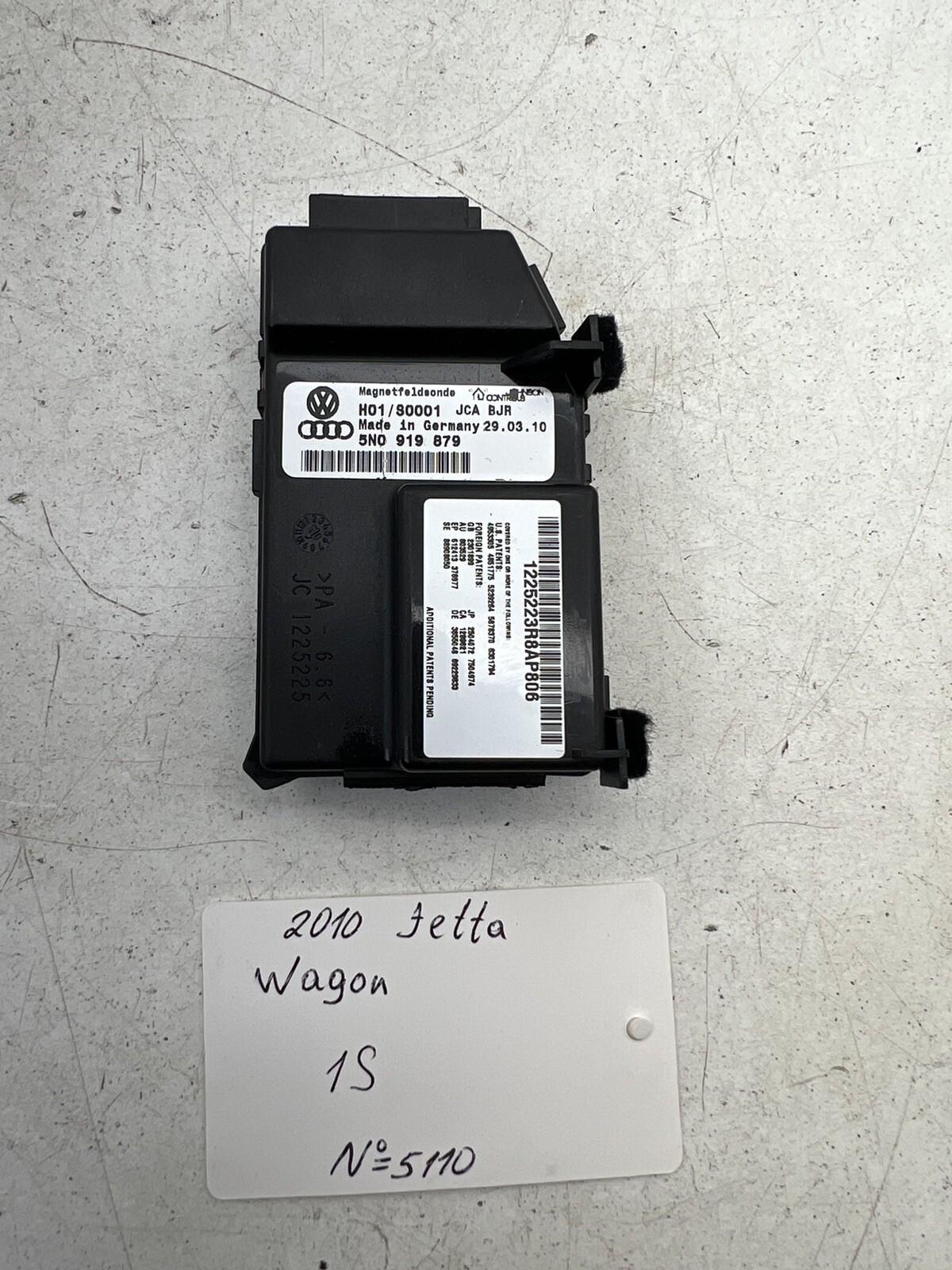 2010-2014 Volkswagen Jetta Sportwagen Compass Sensor Module OEM.