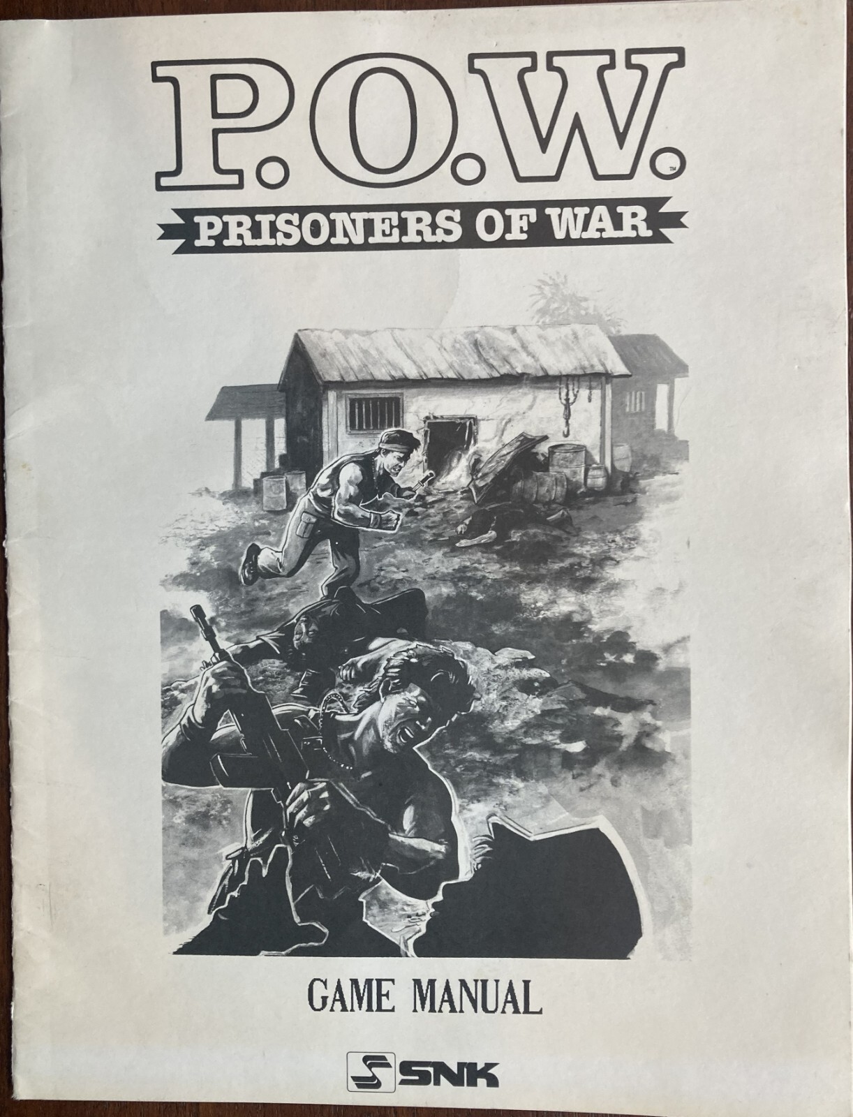 P.O.W. Arcade Game Manual