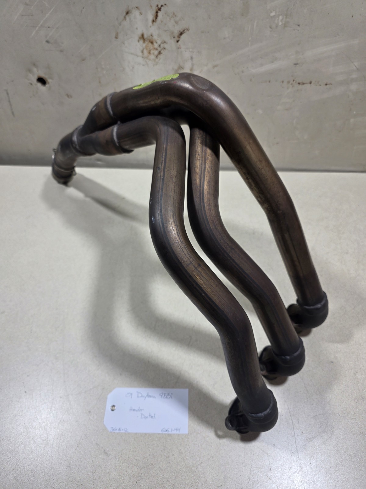 2001 Triumph Daytona 955i Exhaust Header Manifold Pipe #626.1-44