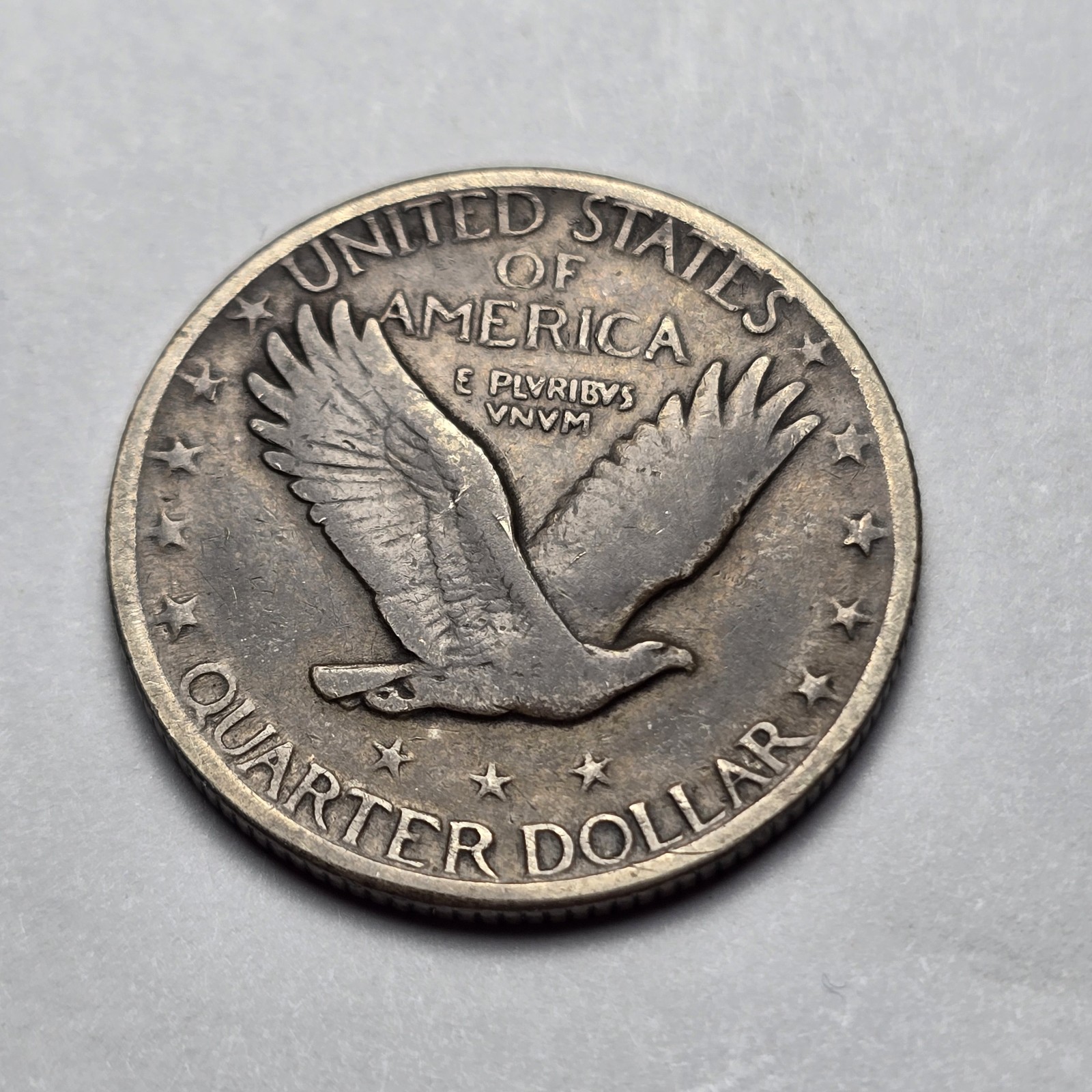 1929 standing liberty quarter #2 Silver 25 cents
