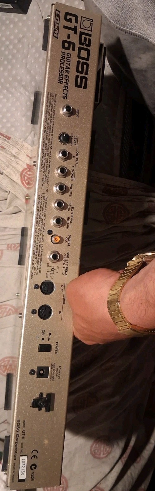 ​BOSS GT-6 Guitar Effects Processor – COSM Multi-Effects Floorboard