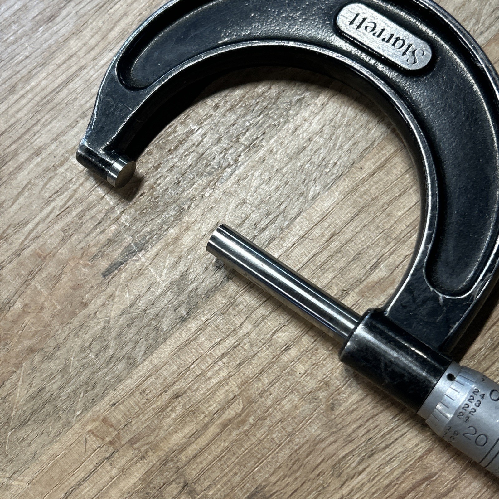 Starrett no. 436 Outside Micrometer 1-2" Range