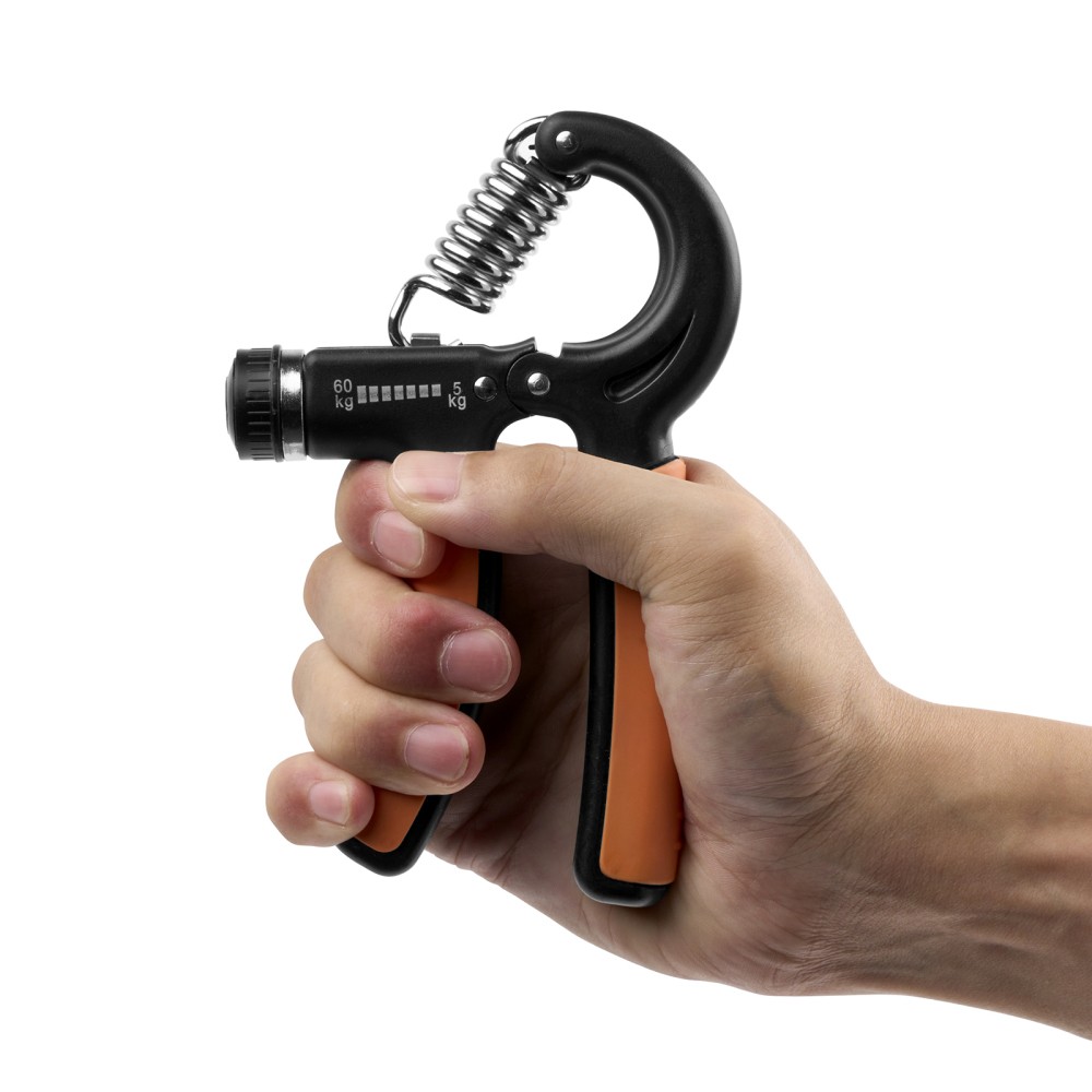 Hand Grip Adjustable Trainer Gripper Strengthener Gym Strength Power Exerciser