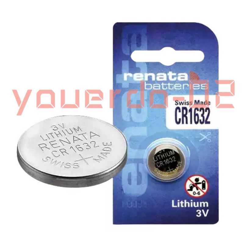 10PC New Box Renata CR1632 3V Button Battery Remote Control Battery