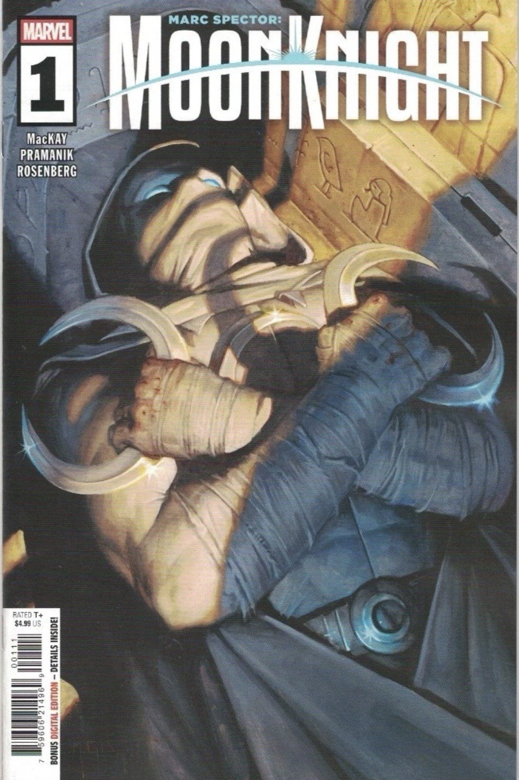 MARC SPECTOR: MOON KNIGHT #1 - E.M. GIST COVER A MARVEL COMICS 2026