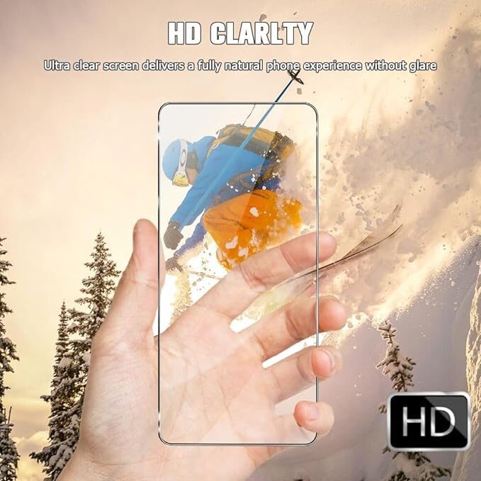 3-Pack Tempered Glass Screen Protector Full Coverage for Samsung Galaxy A54 5G