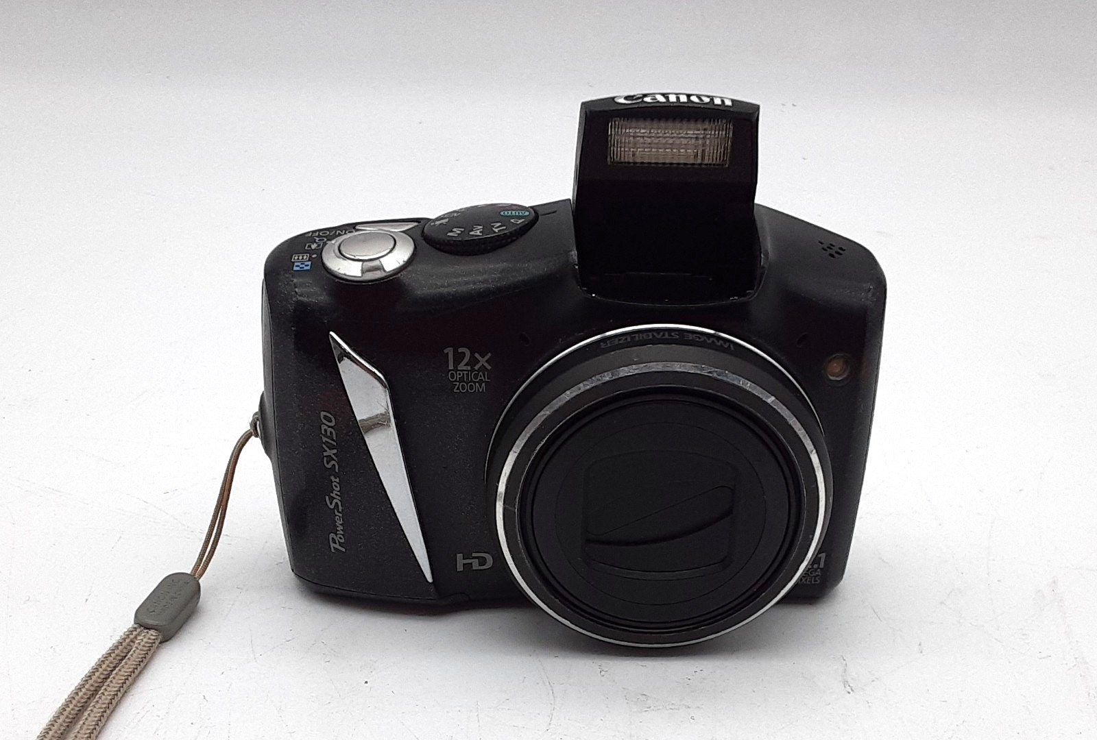 Canon Powershot SX130s Digital Camera 12.1MP 12x Optical Zoom | Tested