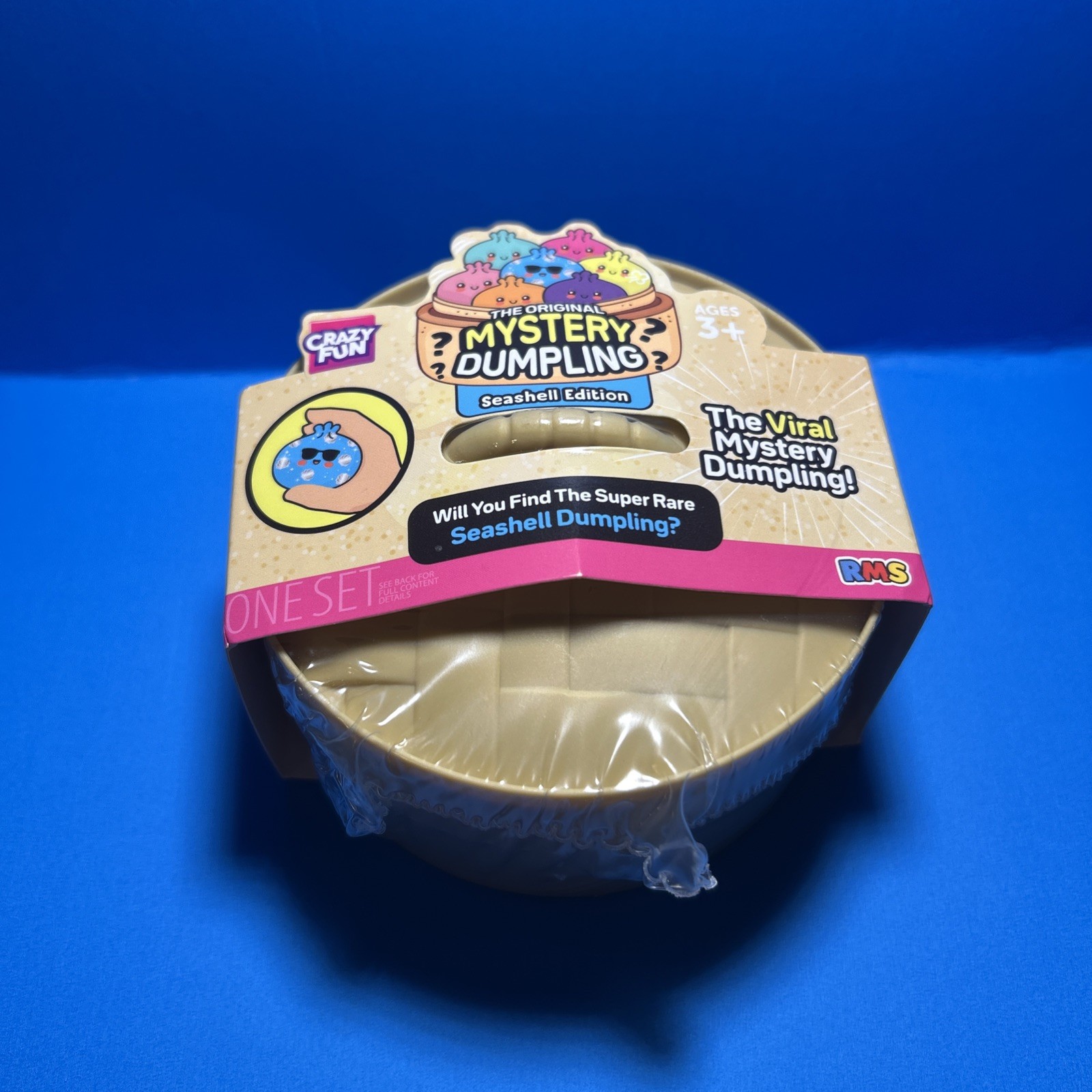 RMS The Original Mystery Dumpling SEASHELL EDITION Squishy Sealed NEW