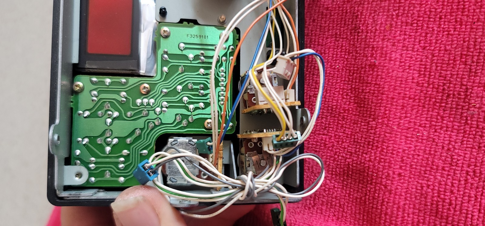 FRONT PANEL W/ CONTROLS FOR YAESU FT 890 HF TRANSCEIVER
