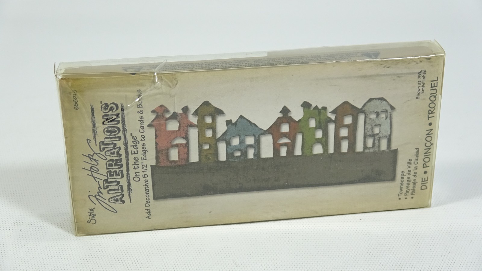 2010 Sizzix Tim Holtz Alterations Die Townscape On The Edge 656919