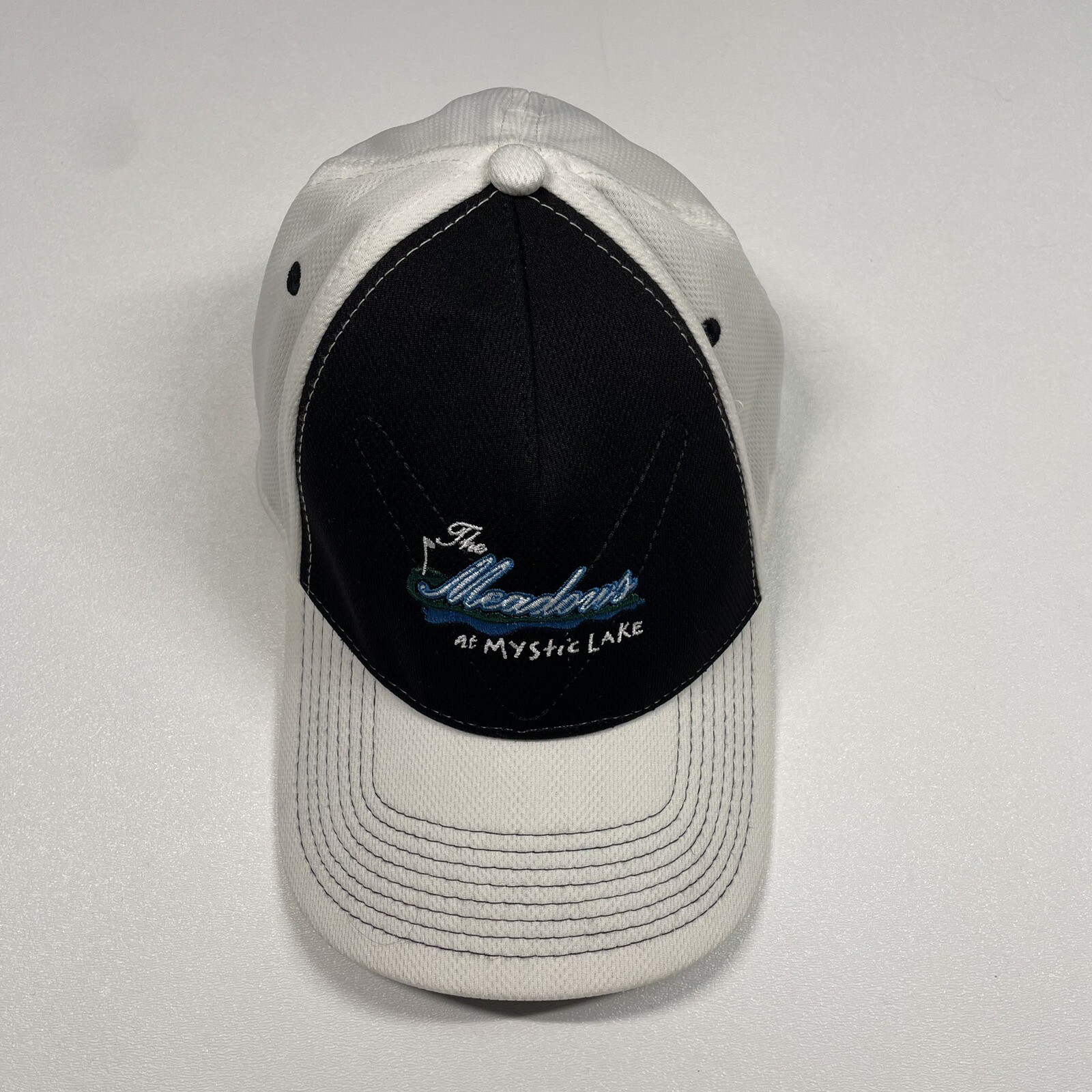 Callaway Golf Hat Cap Men’s Multicolor L-XL Flex Fit Meadows At Mystic Lake
