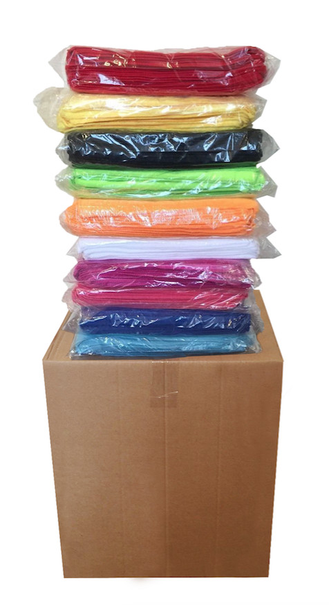 240 Microfiber 12"x12" Cleaning/Auto Detailing Cloths MIXED COLORS PRO GRADE