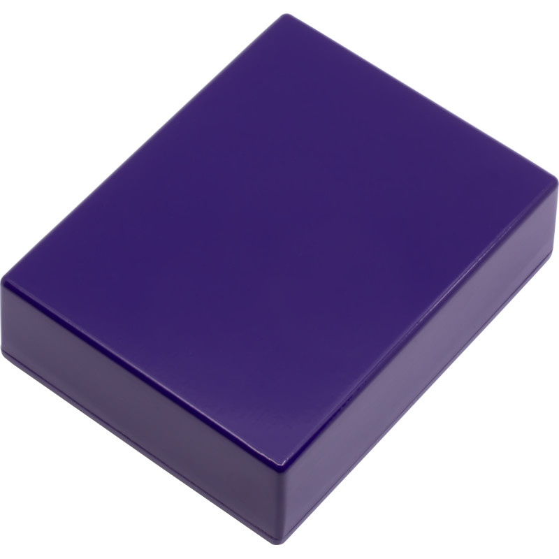 Chassis Box, 1590BB, Diecast, 4.71" x 3.70" x 1.18", Color: Deep Purple