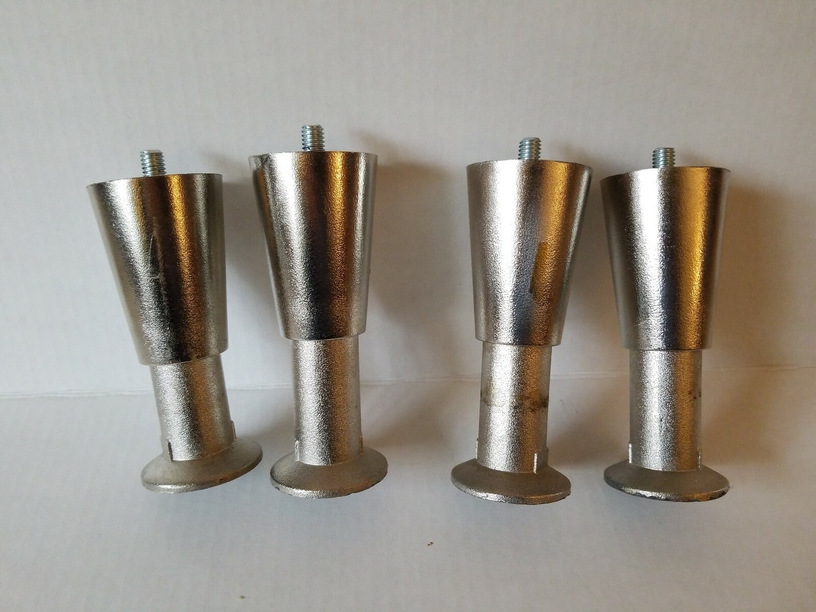 Countertop 4" Adjustable Legs Set of 4 Large Flanged Foot Cornelius, Bunn
