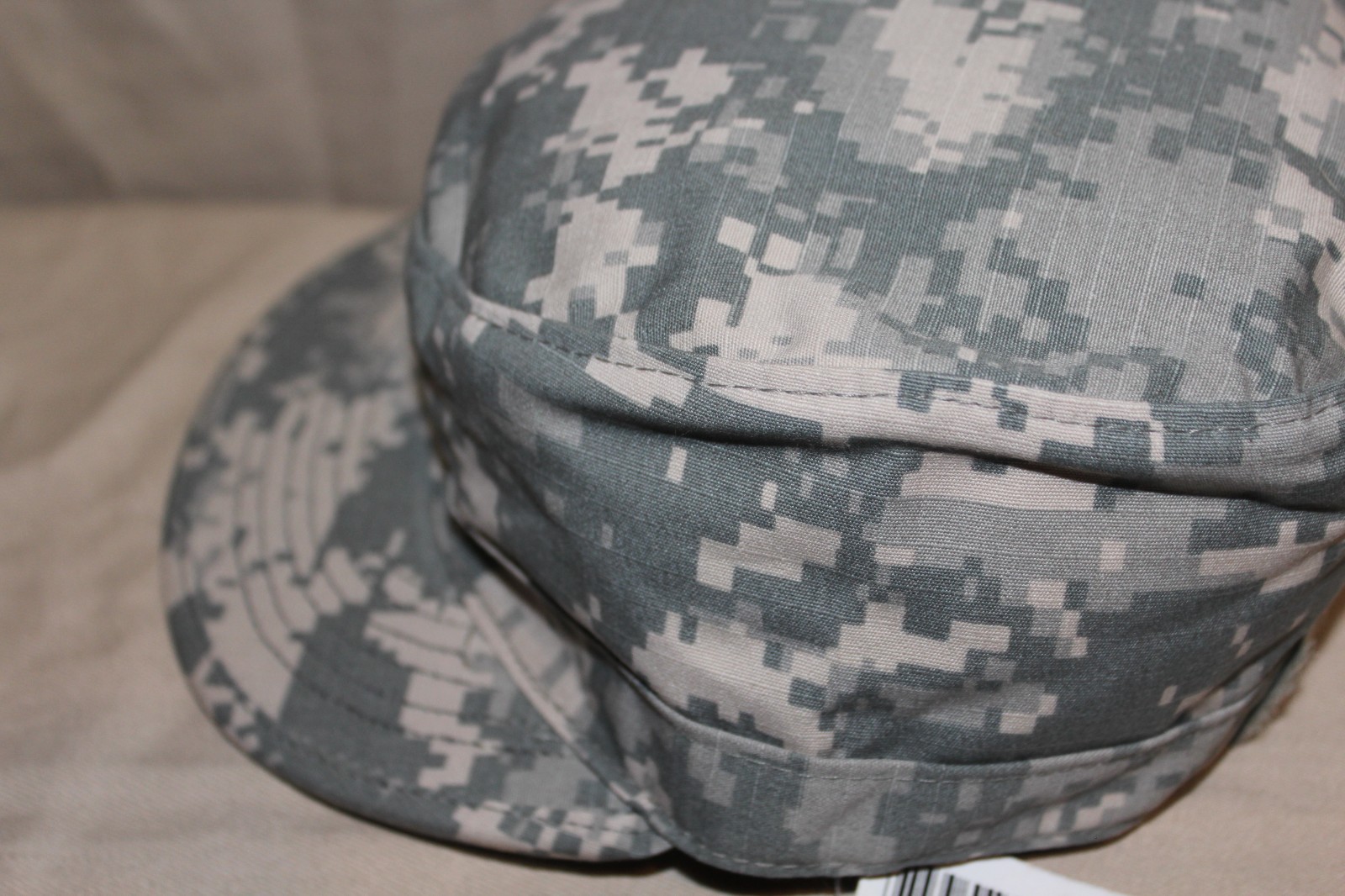 US GI Patrol Cap, Size 7 - 5/8,  ACU Digital Camo, Army, NSN: 8415-01-519-9123