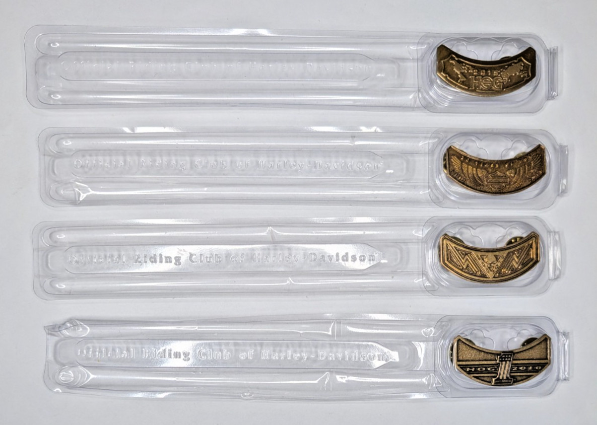 Harley Davidson Official Riding Club Metal Pins All NEW 2010 2012 2013 2015