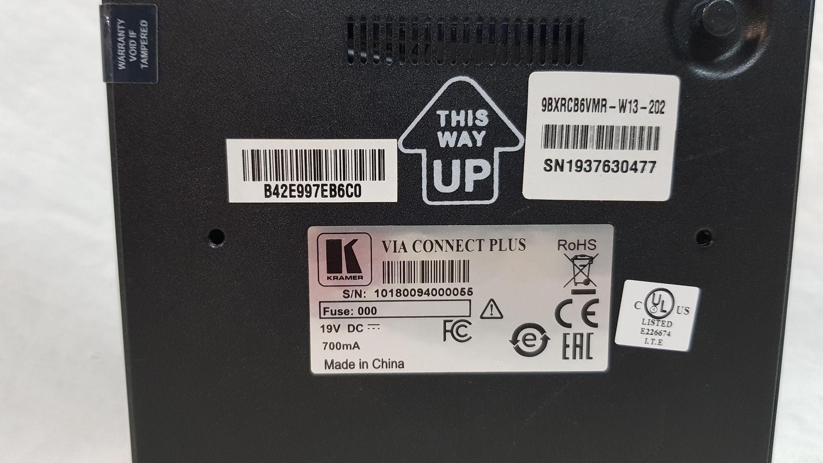 Kramer Via Connect Plus Presentation/Collaboration Solution UNIT ONLY