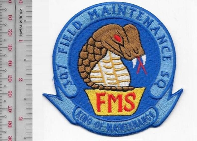 US Air Force USAF Thailand 307th Field Maintenance Sq U-Tapao vel NO TARIFF