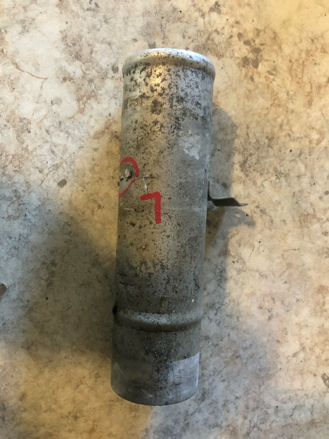 1946 46 Cessna 140 120 left cabin air intake duct tube 0413163-8