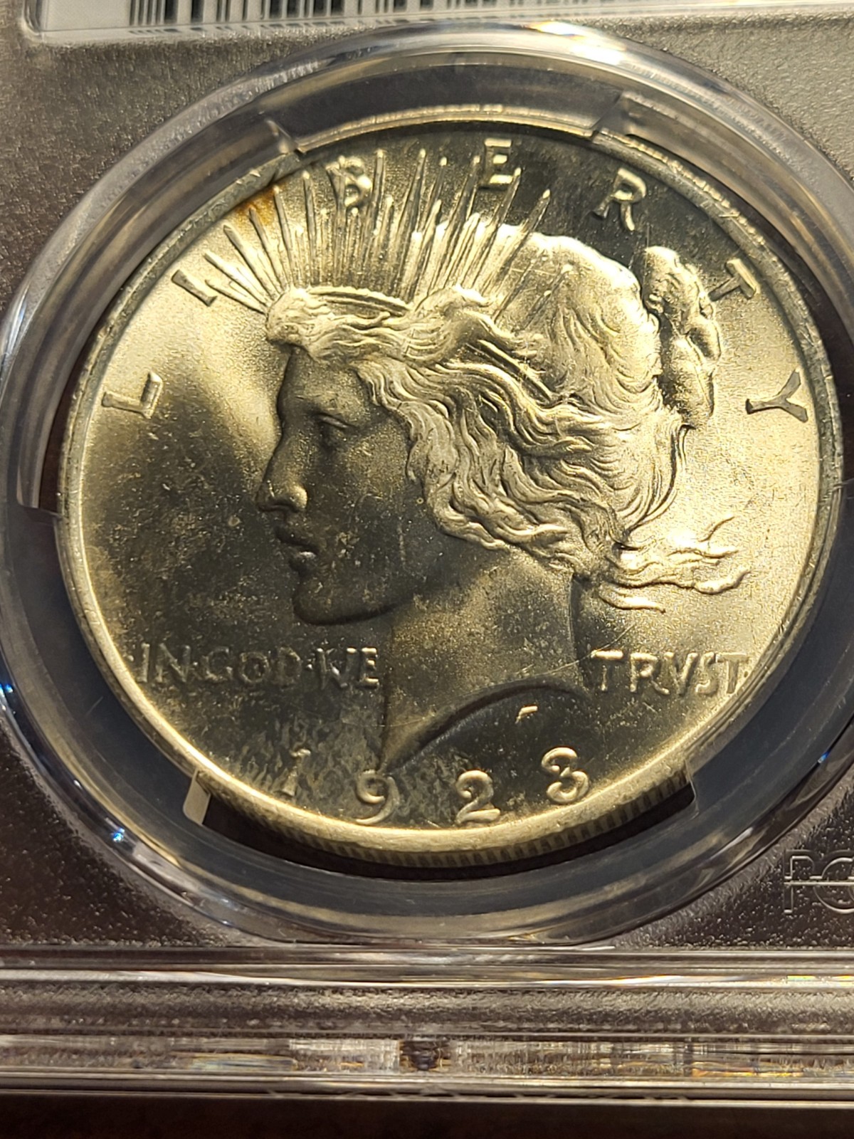 1923 Peace Silver Dollar, PCGS MS66, Philadelphia     inv07    g154
