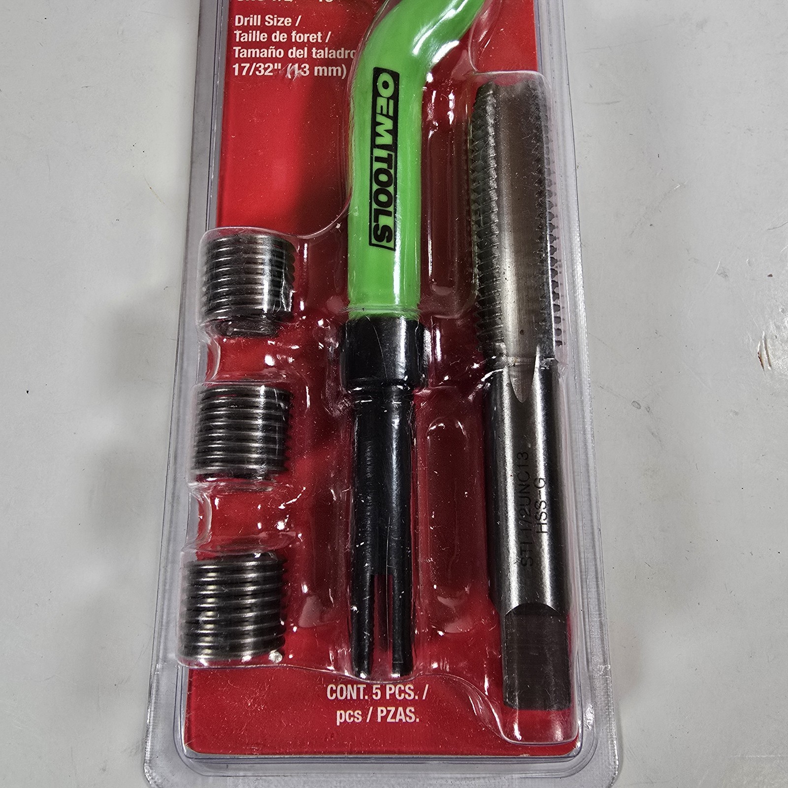 OEM Tools 25610 Thread Repair System UNC 1/2-13 Insert Kit New
