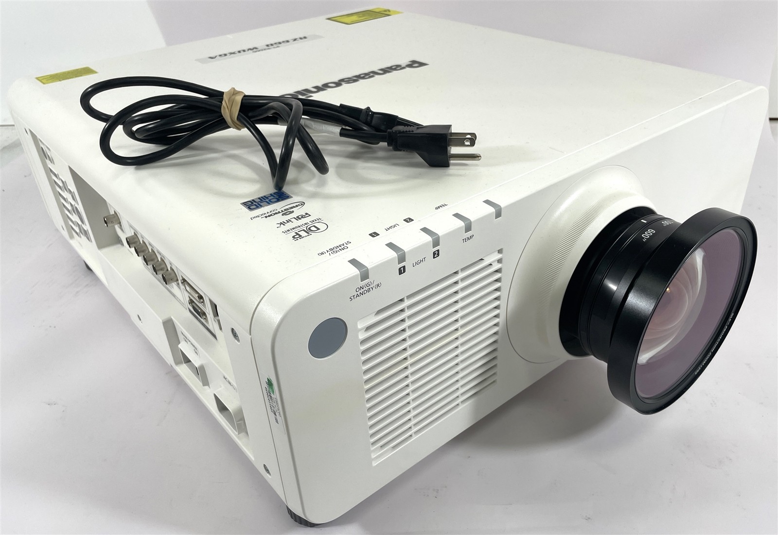 Panasonic PT-RZ660LW WUXGA DLP Projector w/ ET-DLE105 Lens - 1000-2000 Lamp Hour