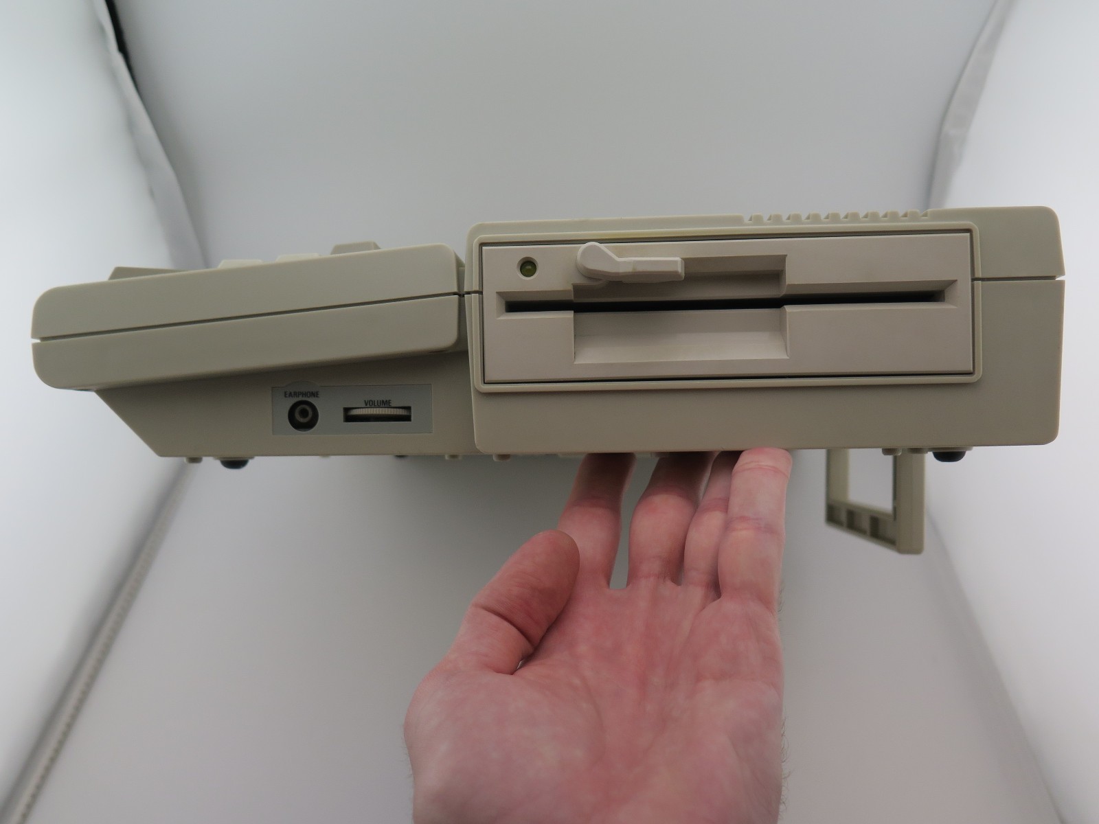 WORKING Laser 128EX Apple II Clone Vintage Computer Bundle with 16 Disks, Power