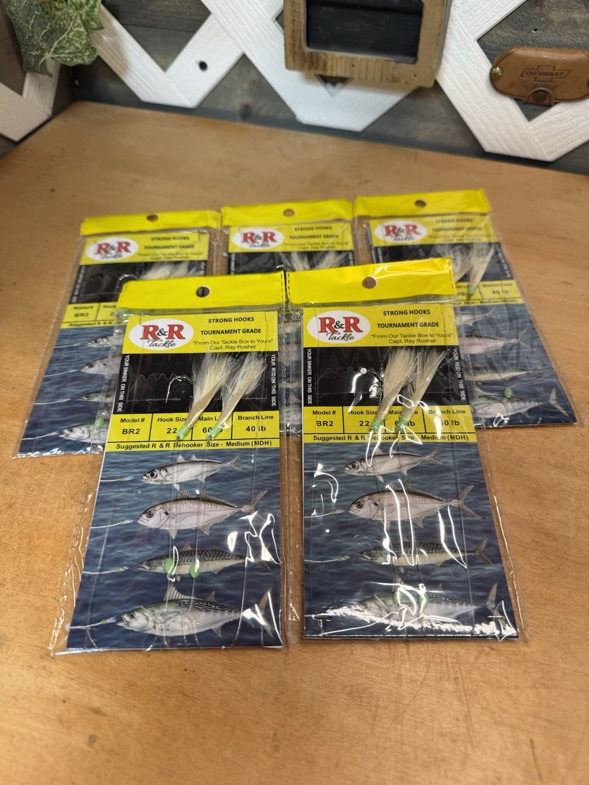 R&R Tackle - BR2 Bait Rig - 5 Packs, 2/Pack
