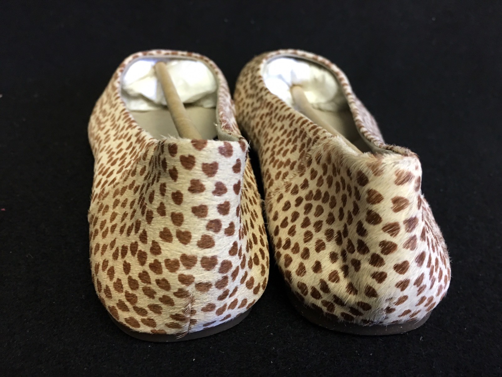 Sanuk YOGA EVE SELECT Womens Slip On Ballet Flat Shoes Natural Brown Pony Hair