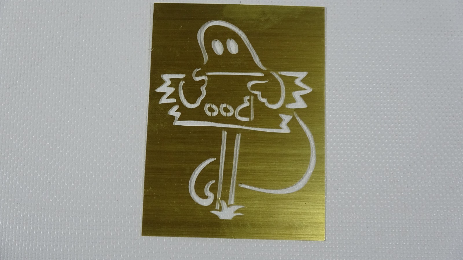 Boo Ghost Halloween Lasting Impressions - Stencil Template -L9534 - 2007