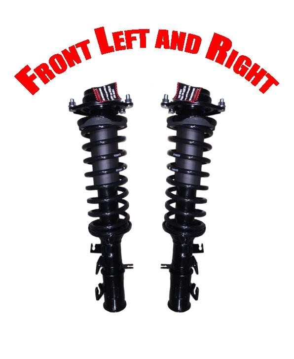2 Front Complete Coil Spring Struts for Kia Rio 07/01/02 to 2005 RIO