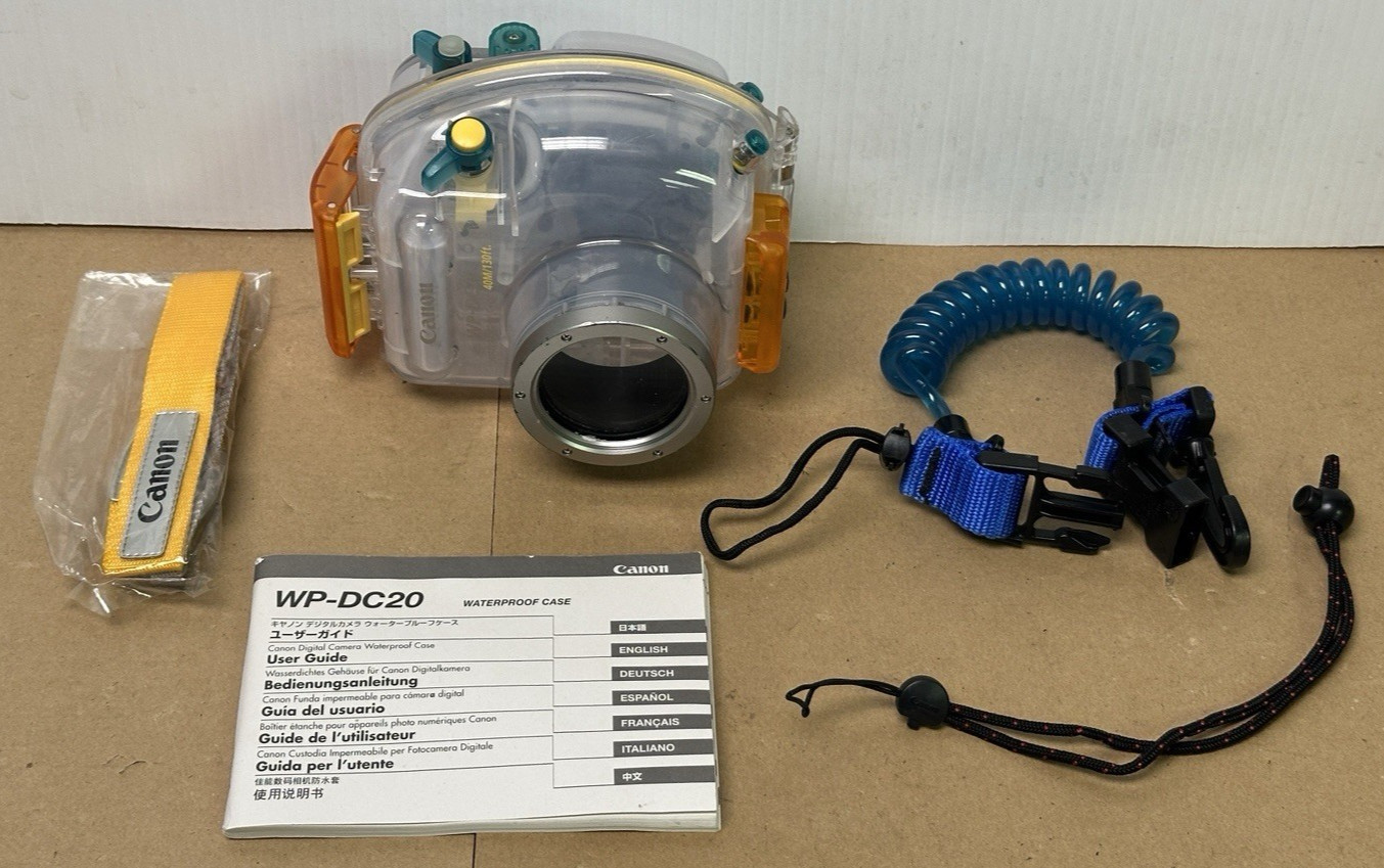 Canon WP-DC20 Waterproof Under Water Dive Housing for Powershot S1 IS Camera