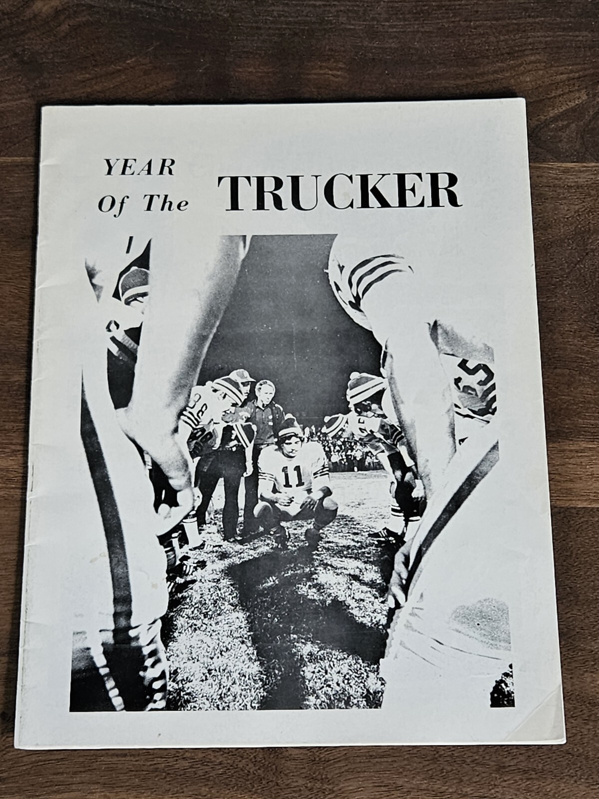 Vintage Football Year In Review Program of the Norwalk Truckers Ohio