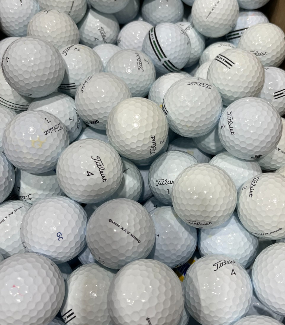Titleist AVX 60 Pack Used Golf Balls AAAAA 5A Mint Bulk Recycled Balls