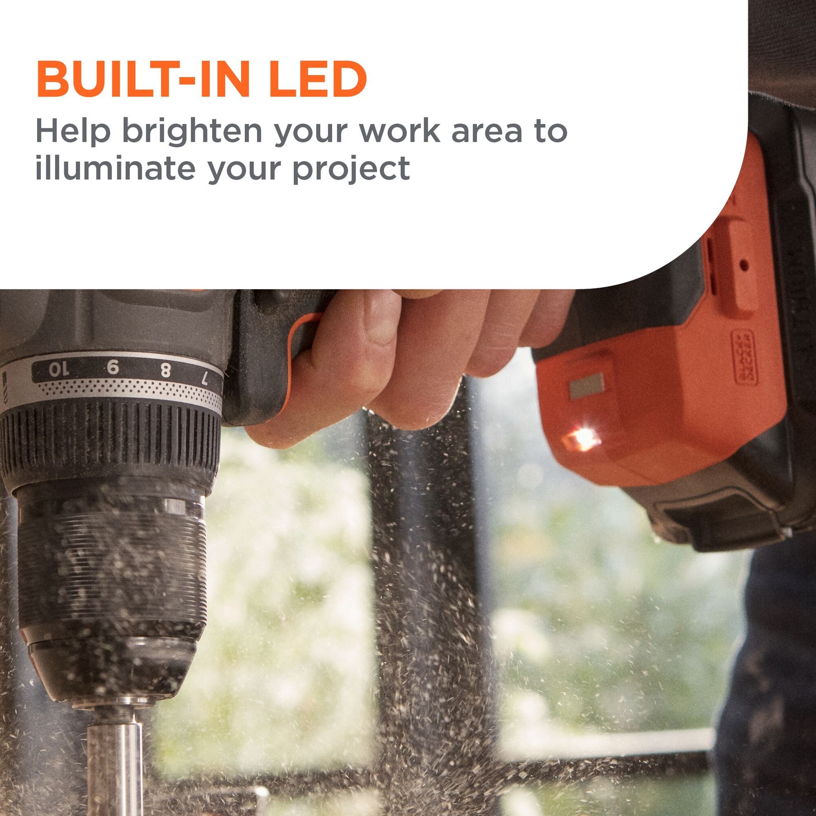 BLACK+DECKER® 20V MAX* POWERCONNECT™ Cordless Brushless Drill Kit - BLD782D1
