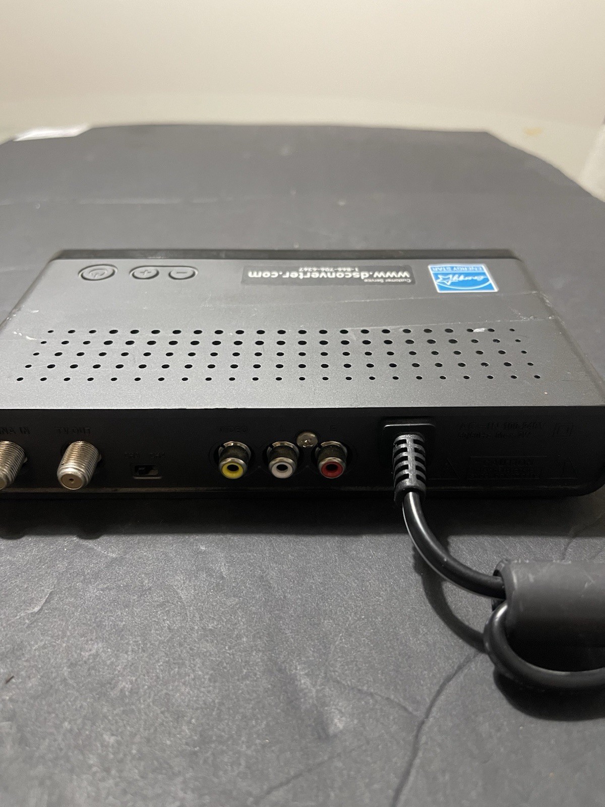 Digital Stream DTX9950 Analog Pass Through DTV Converter Box No Remote