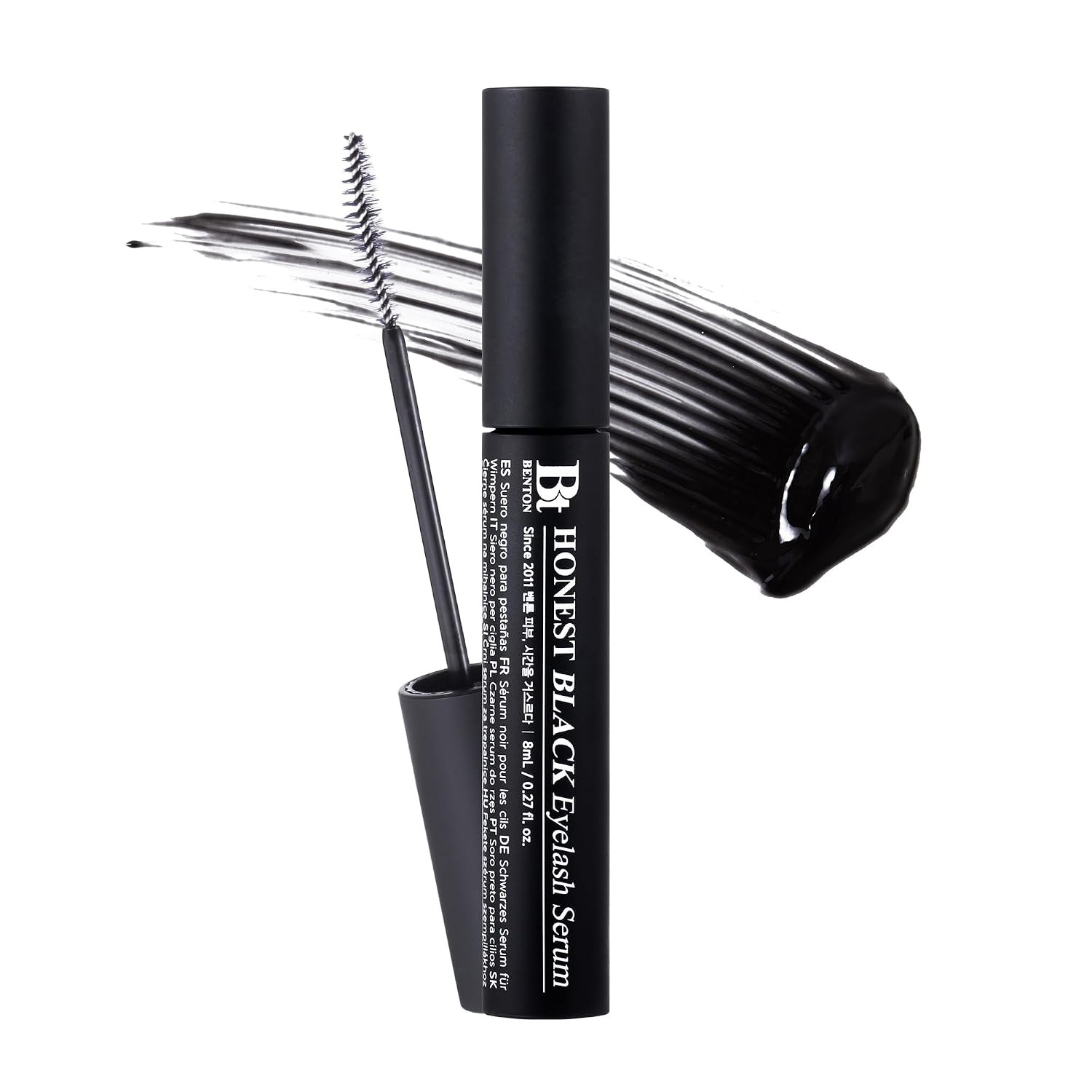 BENTON Honest Black Eyelash Serum - Eyelash Growth Serum for Thicker, Fuller Las