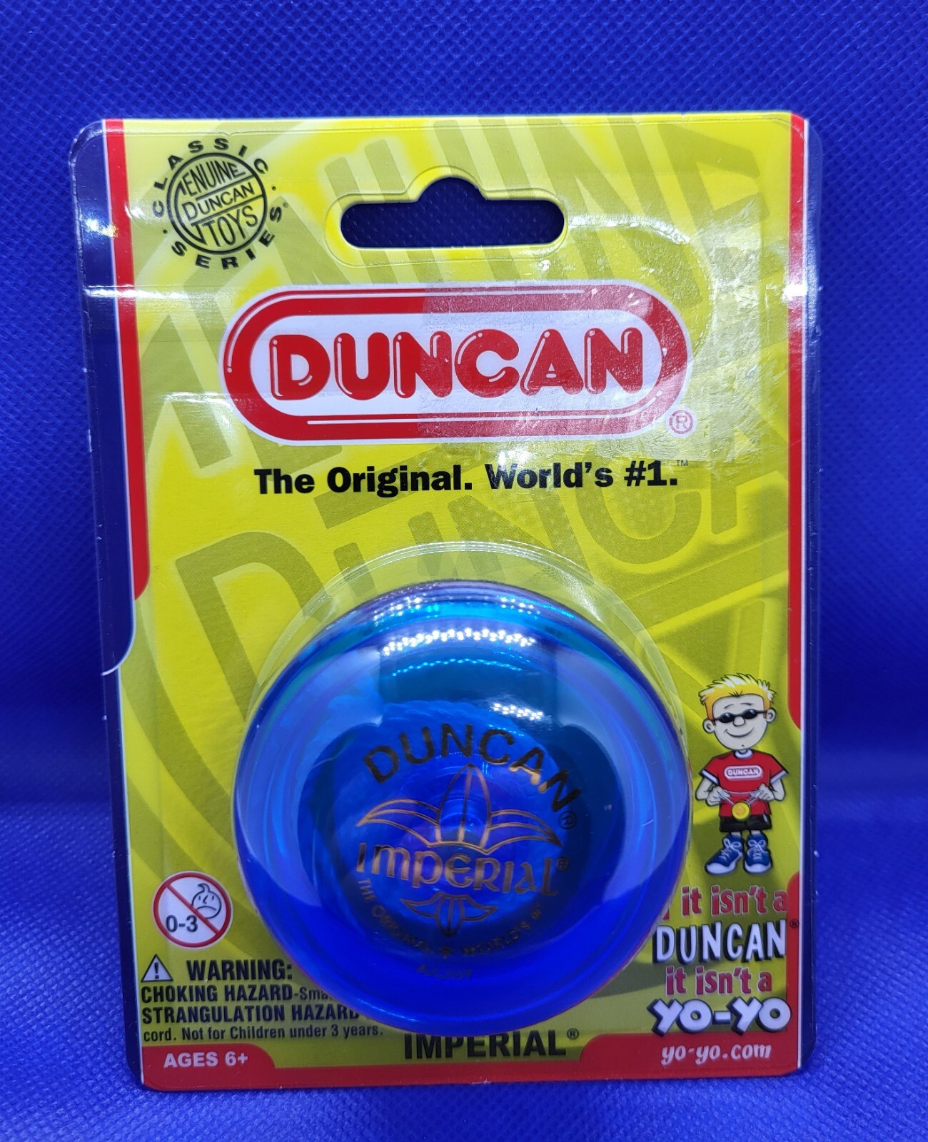 Duncan Imperial Yo-Yo Blue #3124IM-DE New