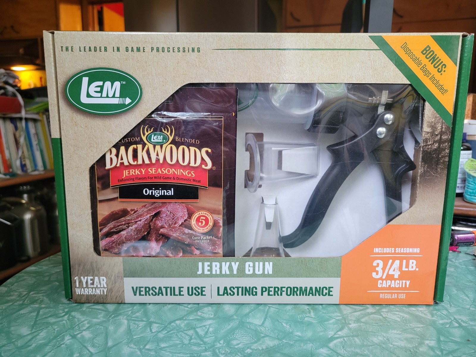 LEM 3/4 Lb Jerky Gun New In Box