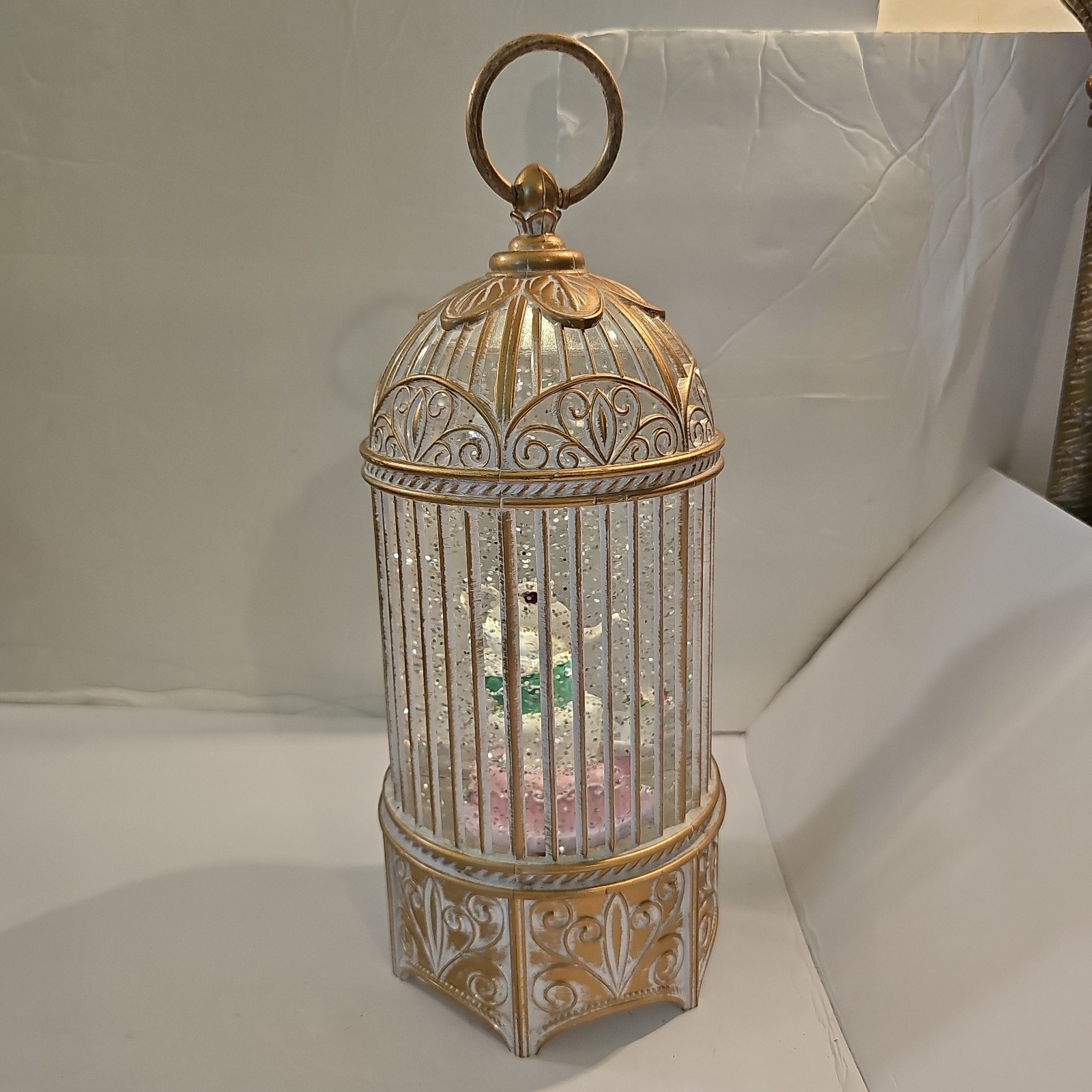 Glitter Globe Tea Party With Lights
