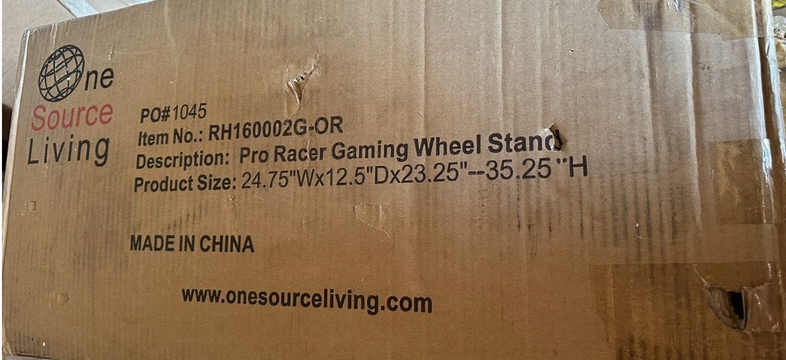 Pro Racer Gaming Wheel Stand for gaming systems