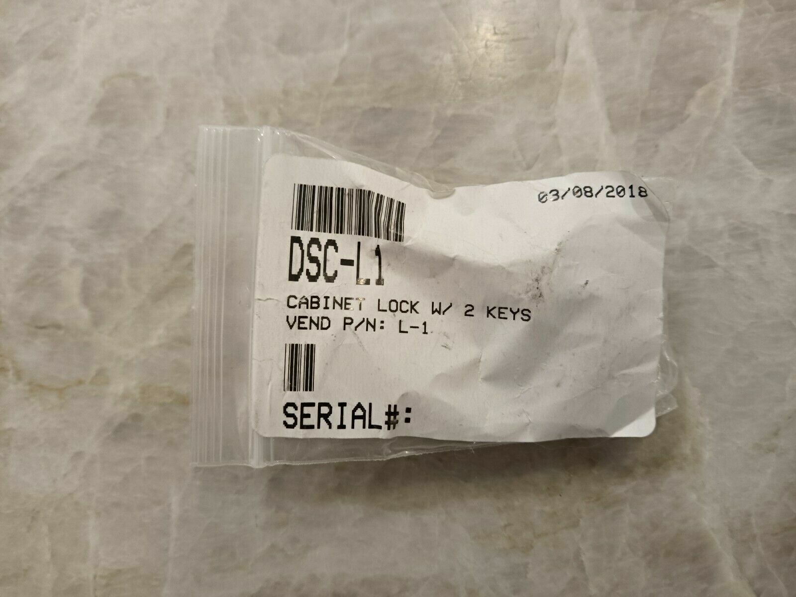 Brand New DSC Security Alarm Panel Lock and 544 key, for DSC Hardwired Panel