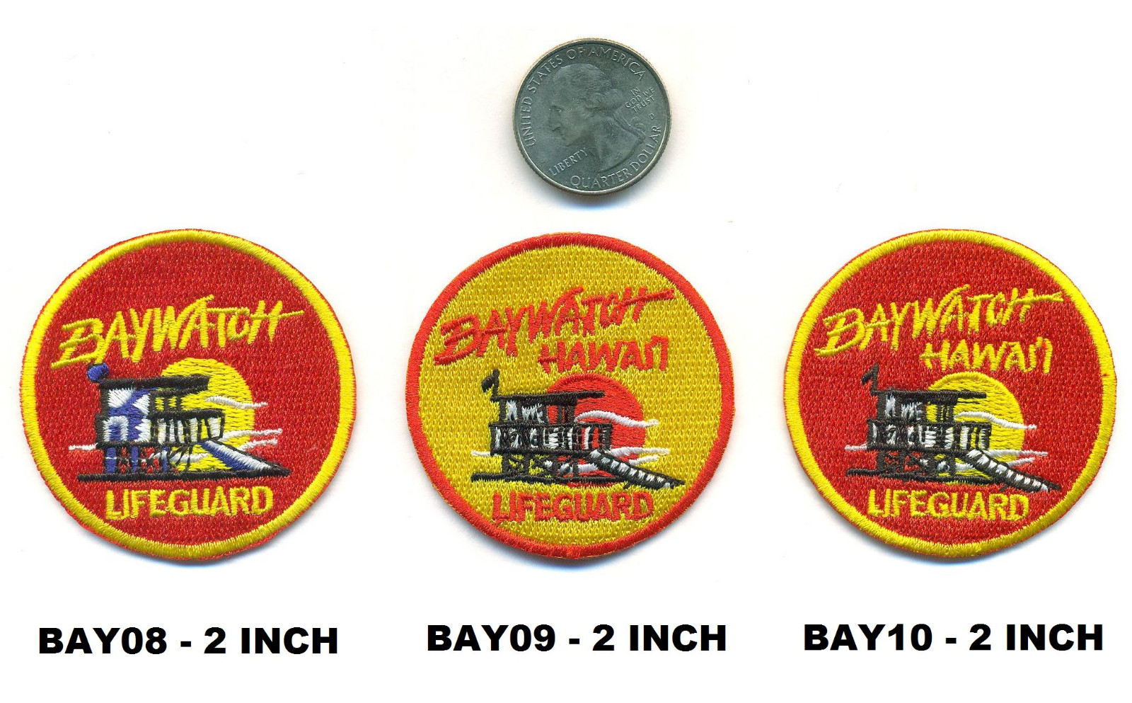 BAYWATCH SWIMSUIT 2 INCH PATCH - BAY08