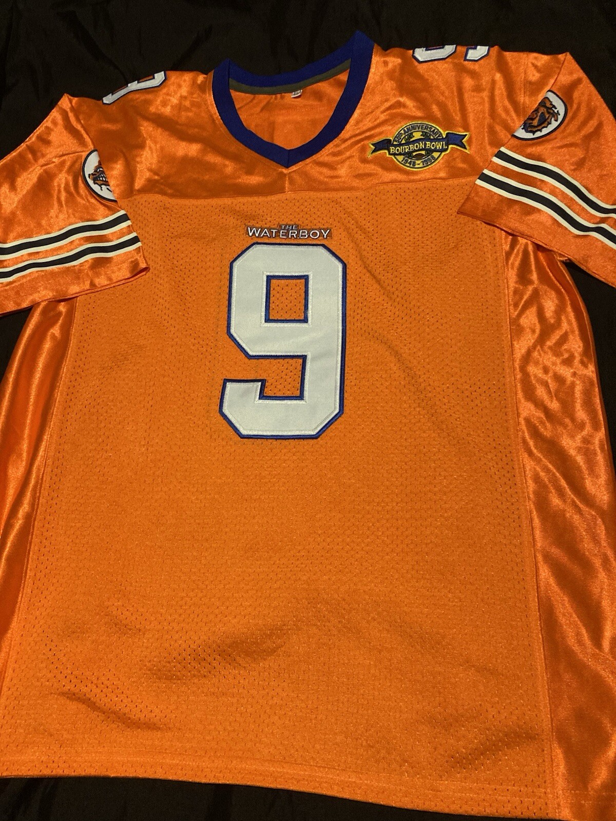 THE WATERBOY BOBBY BOUCHER South Central Louisiana State Mud Dogs #9 Jersey L