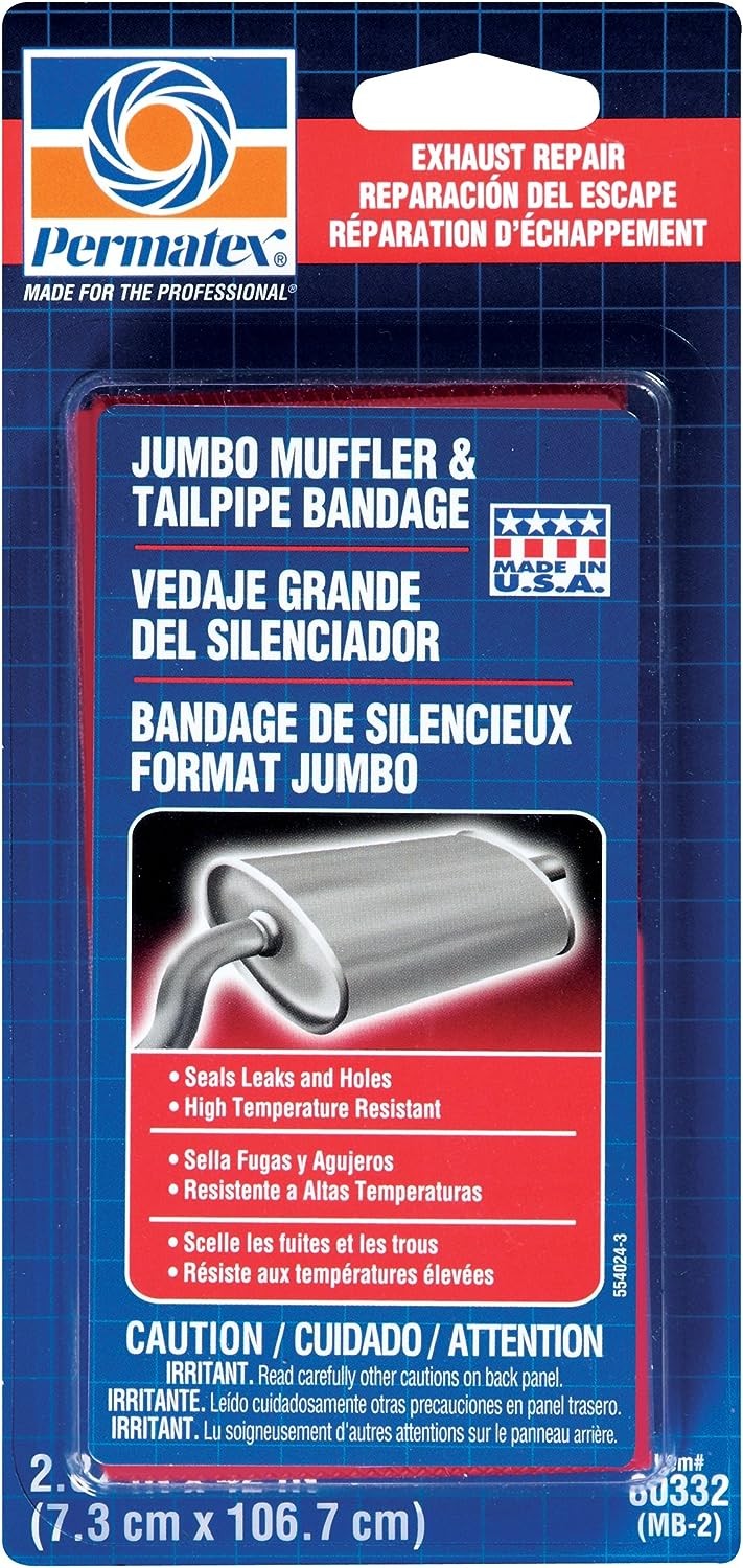 Permatex 80331 Muffler and Tailpipe Bandage, 84 sq. in.