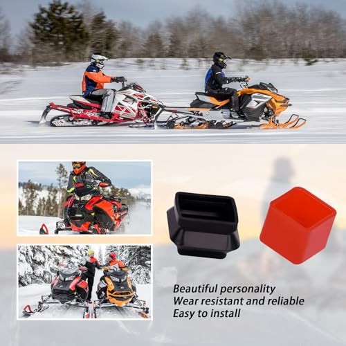 Dimmer Switch Cap & Kill Switch Cap Compatible with Yamaha Snowmobiles, Fits